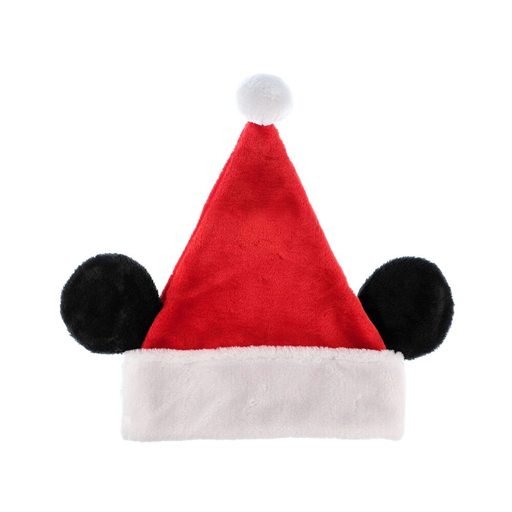 7846 Mickey Mouse Iconic Christmas Hat 16" Santa Hat with Mouse Ears